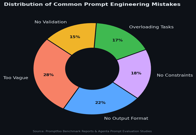 Distribution of Common Prompt Engineering