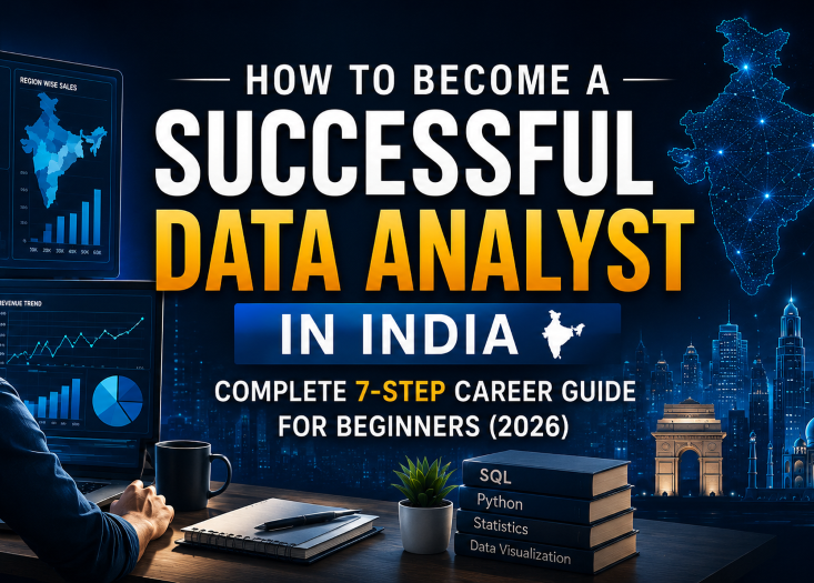 How to Become a Successful Data Analyst in India: Complete 7-Step Career Guide for Beginners (2026)