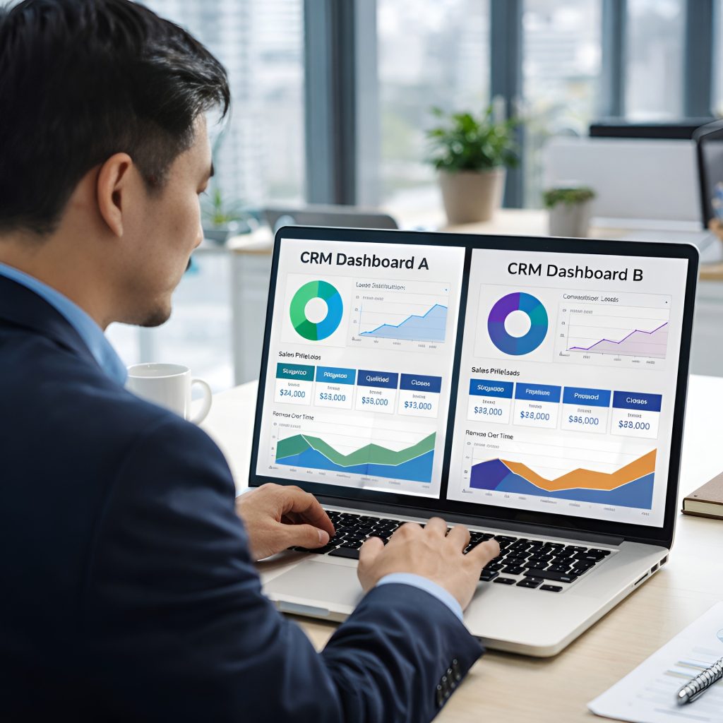 sales dashboard created by data analyst