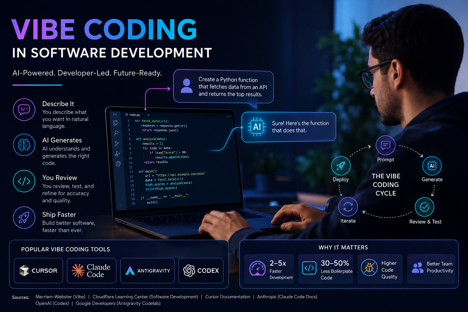 vibe coding in software development