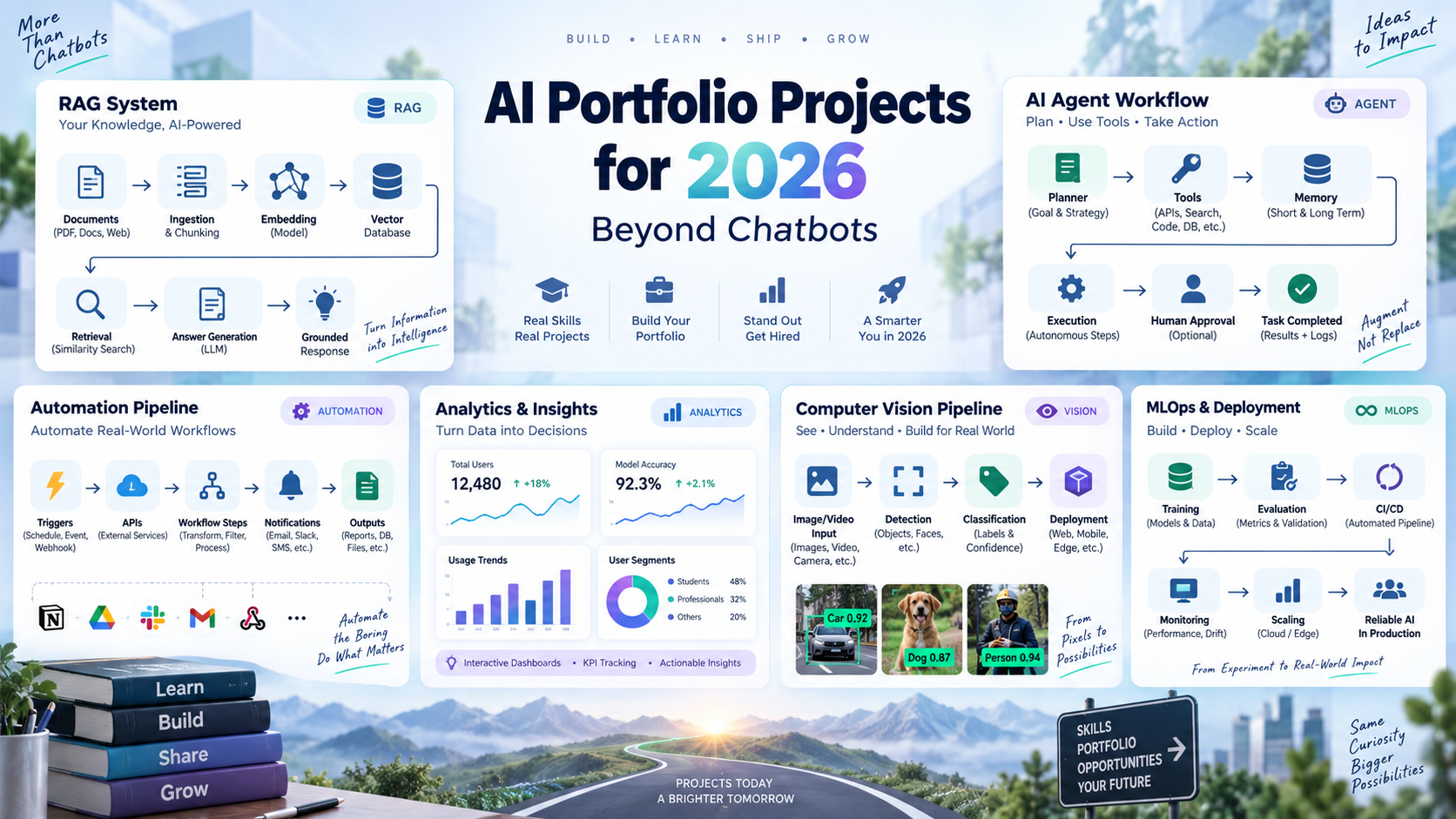 AI Portfolio Projects for 2026: 10 Ideas That Go Beyond Chatbots