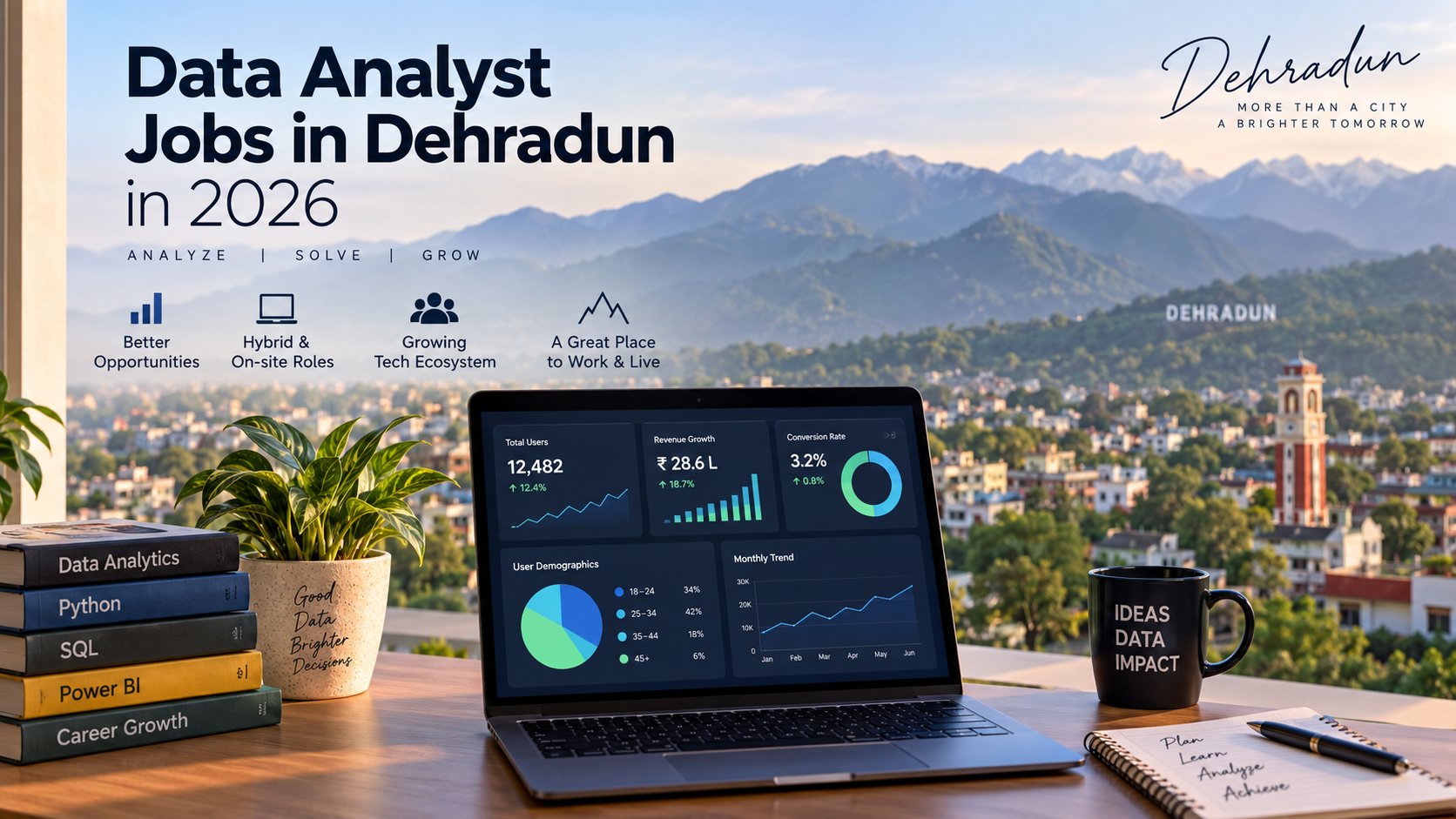Data Analyst Jobs in Dehradun: Skills, Salary, Companies & Career Path