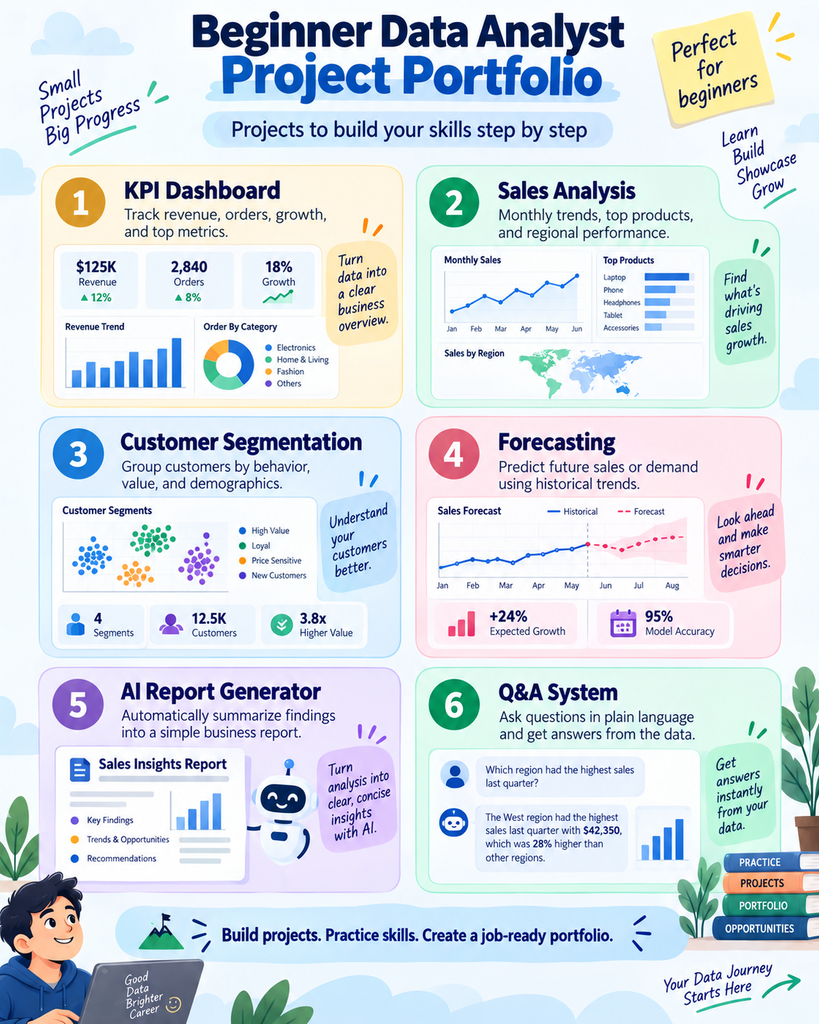Data analyst projects for beginners