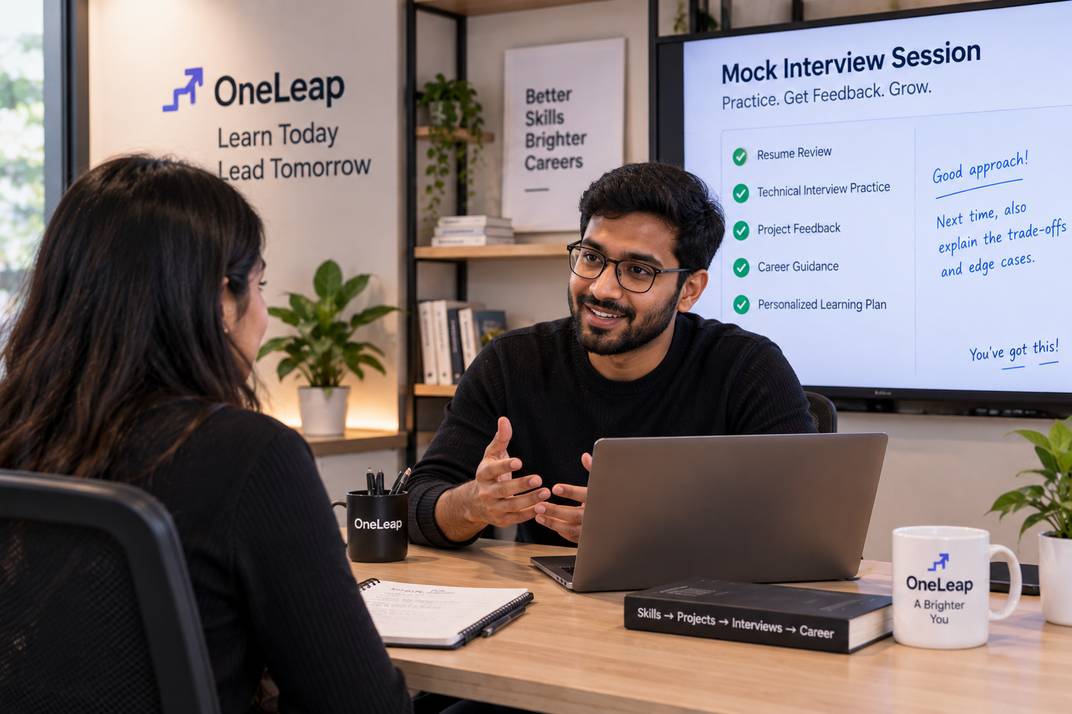 How OneLeap Supports Resume, LinkedIn, Interview and Portfolio Preparation